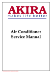 akira AC-S10CK Service manual