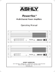 Ashly 4400 Specifications