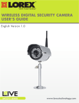 Security Cams AD-800 User`s guide