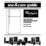 Whirlpool ET18PM Specifications