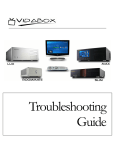 VidaBox ROOMMATE Troubleshooting guide