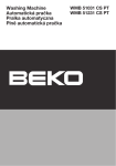 Beko WMB 51031 CS PT Specifications