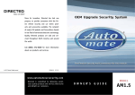 Automate AM1.5 Instruction manual