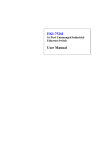Advantech EKI-7526I User manual
