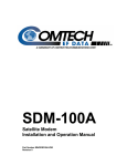 Comtech EF Data SDM-100A Specifications