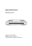 Micro Digital Satellite Receiver Specifications