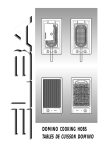 Elba DOMINO COOKING HOBS Technical information