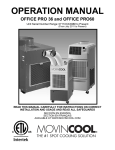 Movincool Office Pro 60 Specifications