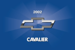 Chevrolet 1995 Cavalier Owner`s manual