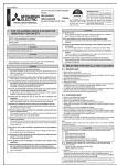 Mitsubishi Electric MS-GA50VB Installation manual