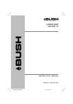 Bush LCD32F1080P Instruction manual