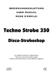 EuroLite Techno strobe Specifications