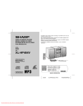 Sharp XL-HP404V Specifications