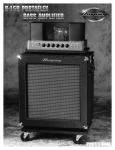 Ampeg Diamond Blue B-200R Specifications