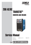 CIGWELD 200DC Service manual