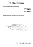 Electrolux EFT 7406 User manual