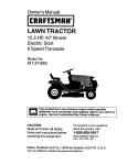 Craftsman 917.271552 Owner`s manual