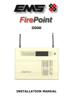 EMS FirePoint System 5000 Installation manual