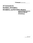 Rockwell RCV336ACx User`s manual