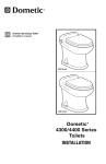 Dometic 4300 Series Installation manual