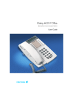 Ericsson Dialog 4422 IP Office User guide