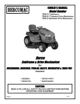 Bercomac 700413-2 Owner`s manual