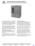 Series EHU-700 Electronic Steam Humidifier