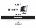 Apex Digital AVL-2076 Specifications