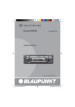 Blaupunkt Orlando MP46 Operating instructions