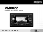 Audiovox VM8022 Specifications