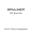 Bayliner 245 Bowrider Specifications