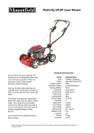 Mountfield Multiclip 501SP Specifications