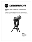 Celestron NexStar HC Owner`s manual