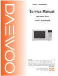 Daewoo KOR-6QDB Service manual