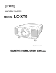 Eiki LC-SXIUL Instruction manual