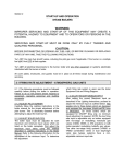 Bryant start-up and Operating instructions