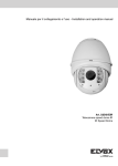 Elvox Telecamera speed dome IR Speed Dome System information
