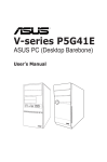 Asus V6-P5G41E User`s manual