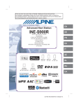 Alpine INE-S900R Specifications