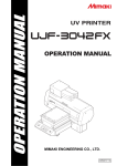 MIMAKI UJF-3042FX Specifications