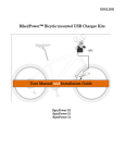 Bike2Power SpinPower S1 User manual