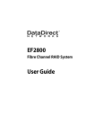 DataDirect EF2800 User guide