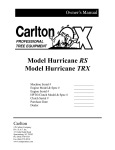 Carlton Hurricane RS Specifications