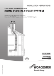 Worcester GREENSTAR FS 42CDi Regular Installation manual