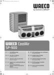 Waeco SP-900 Installation manual