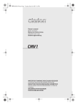 Clarion CMV1 Owner`s manual