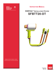 Alcoa SFBTT20-IT SFBTT20-IT Instruction manual