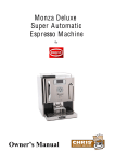 Quick MILL Super Automatic Espresso Machine Specifications