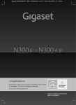 Siemens Gigaset N300 IP User guide