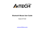 A4 Tech. Wireless 1-Wheel Mouse User guide
